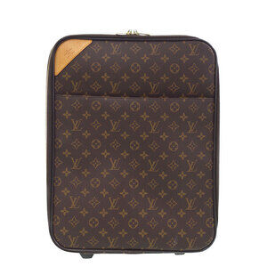 Louis Vuitton Monogram Leather Brown Pegasus Carry on Case